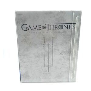GAME OF THRONES THE COMPLETE THIRD SEASONS 5‎ Disc on Blu-ray Preowned